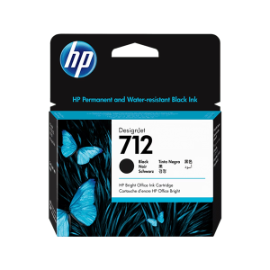 Cartucho de Tinta HP DesignJet 712 Negro de 80 ml