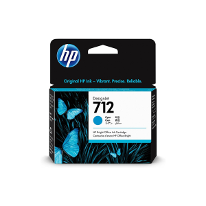 Cartucho de Tinta Hp 712 3ED68A de 29ml Cyan Original
