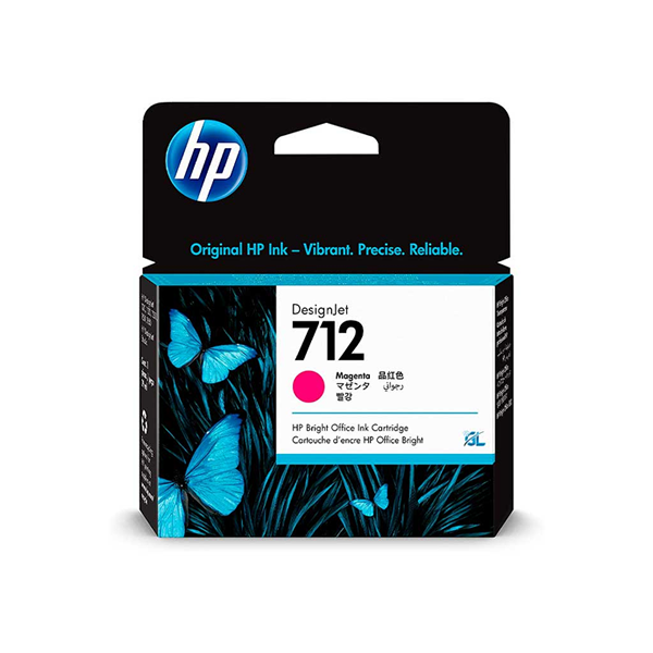 Tinta Hp 712 3ED68A de 29ml Magenta Original 1 Tinta Hp 712 3ED68A de 29ml Magenta Original