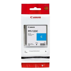 Cartucho de Tinta Canon imagePROGRAF PFI-120C TM-200, TM-205, TM-300, TM-305 color Cyan