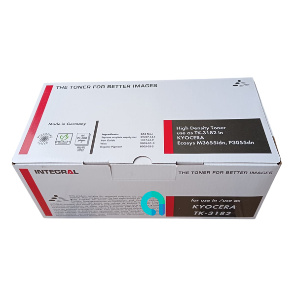 Toner Kyocera Ecosys M3655idn, M3644Ind, P3155dn, P3055dn (TK-3182) 21K 2 Toner Kyocera Ecosys M3655idn, M3644Ind, P3155dn, P3055dn (TK-3182) 21K - Imagen 2