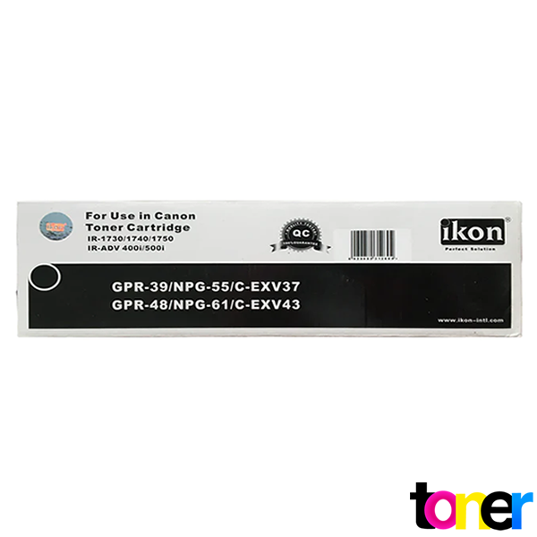 Toner Compatible Canon IR 1730, 1740, 1750, 400i, 500i (GPR-39) Negro 15.1K 1 Toner Compatible Canon IR 1730, 1740, 1750, 400i, 500i (GPR-39) Negro 15.1K