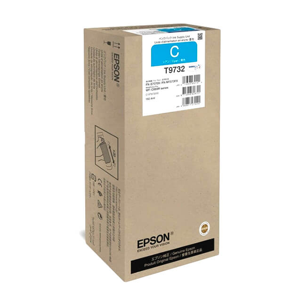 Tinta Epson WorkForce T973220 Pro WF-C860R Cyan 22K 1 Tinta Epson WorkForce T973220 Pro WF-C860R Cyan 22K