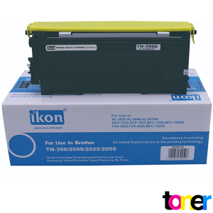 Toner Ikon Compatible Brother (TN-350) DCP-7020, MFC-7420, HL-2040, MFC-7820N, HL-2070N Negro