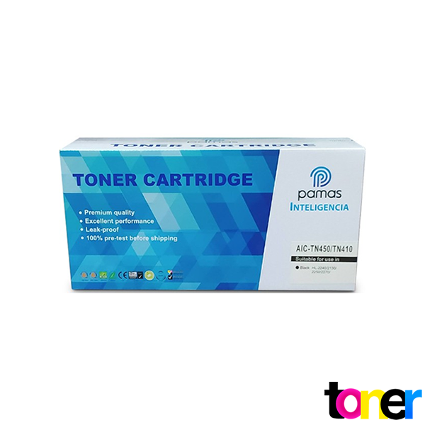 Toner Compatible Brother DCP-7060, DCP-7060D, DCP-7065 (TN-450/410) 2.6K 2 Toner Compatible Brother DCP-7060, DCP-7060D, DCP-7065 (TN-450/410) 2.6K - Imagen 2