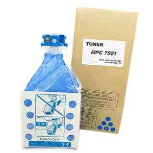 Toner Ikon para Ricoh Aficio MP C6501, MP C7501 Cyan