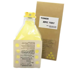 Toner Ikon para Ricoh Aficio MP C6501, MP C7501 Yellow