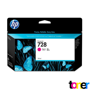 Tinta HP 728 Magenta (F9J66A) T730, T830 130ML