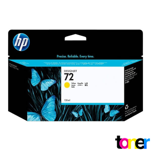 Tinta HP DesignJet T610, T770, T1300, T2300 Yellow C9373A 130ML