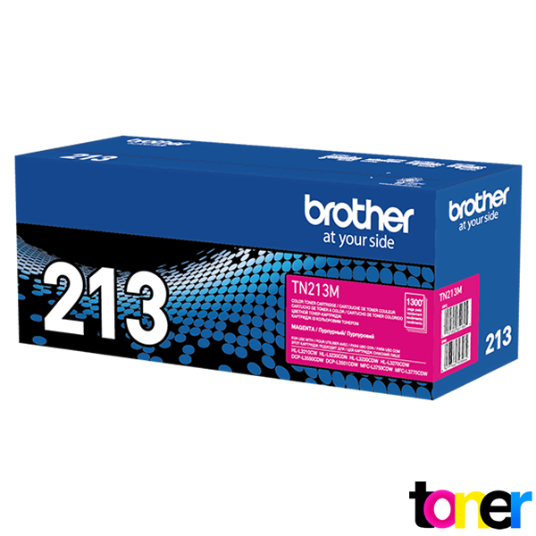 Tóner Brother HL-L3210CW, HL-3230CDN, HL-L3230CDW, HL-L3270CDW, DCPL3550CDW TN-213M Magenta 1 Tóner Brother HL-L3210CW, HL-3230CDN, HL-L3230CDW, HL-L3270CDW, DCPL3550CDW TN-213M Magenta