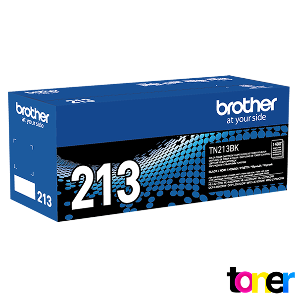 Tóner Brother HL-L3210CW, HL-3230CDN, HL-L3230CDW, HL-L3270CDW, DCPL3550CDW (TN-213BK) Black 1 Tóner Brother HL-L3210CW, HL-3230CDN, HL-L3230CDW, HL-L3270CDW, DCPL3550CDW (TN-213BK) Black