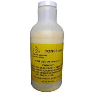 Toner recarga para Canon imageRUNNER ADVANCE Color 500g Yellow - Made in Usa