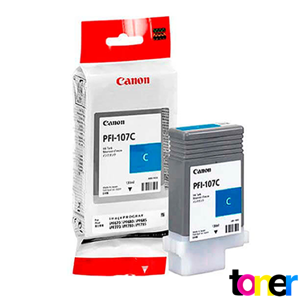 Cartucho de Tinta Canon iPF670, iPF680, iPF685, iPF770, iPF780, iPF785 PFI-107C - Cyan 1 Cartucho de Tinta Canon iPF670, iPF680, iPF685, iPF770, iPF780, iPF785 PFI-107C - Cyan