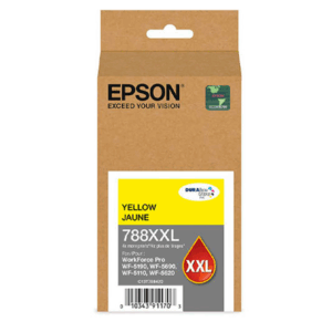 Tinta Epson WorkForce WF-5620, 5190, 5690 T788XXL420 - Yellow