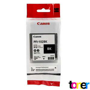 Tinta Canon PFI-102BK iPF500, iPF510, iPF600, iPF605, iPF610, iPF650, iPF655, iPF700 Black