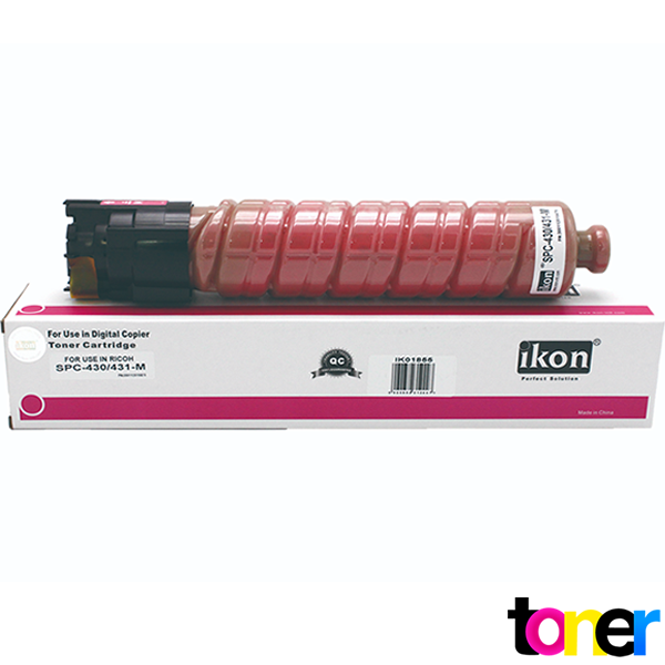 Toner Ikon para Ricoh Aficio SP-C430, SP-C431, SP-C440, SP-C441 Magenta 15,000 Pgns. 1 Toner Ikon para Ricoh Aficio SP-C430, SP-C431, SP-C440, SP-C441 Magenta 15,000 Pgns.