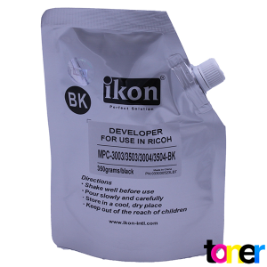 Revelador Ikon para Ricoh Aficio MPC3003, Bolsa, 350g - Black - Uinversal