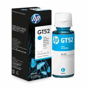 Botella de Tinta HP GT52 CYAN DeskJet GT 5800 (M0H54AL) 70ML