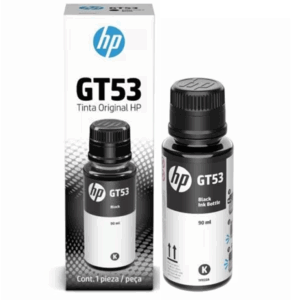 Botella de Tinta HP GT53 DeskJet GT 5800 BLACK (1VV22AL) 90ML