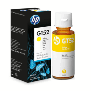 Botella de Tinta HP GT52 Yellow DeskJet GT 5800 (M0H56AL) 70ML