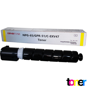 Toner Densitone para Canon IR ADV C250iF, C255iF, C350iF, C355iF (GPR-51Y) Yellow