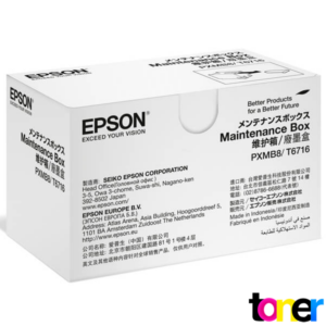 Caja de Mantenimiento Epson T671600 Workforce Pro WF-5290, 5710, 5790, 5299, 5799