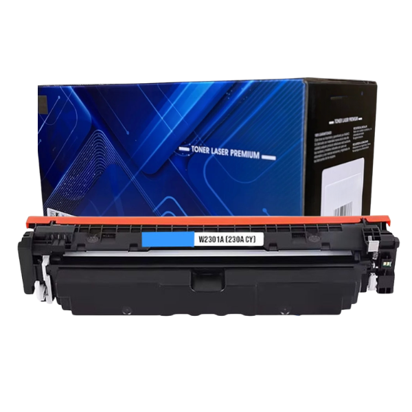 Toner HP Laser Jet Pro 4203, 4303FDW W2301A (230A) Compatible CYAN 1,8K 1 Toner HP Laser Jet Pro 4203, 4303FDW W2301A (230A) Compatible CYAN 1,8K